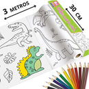 InfiniteColors™🎈 | Rollo de dibujo para niños de 3 metros 🌈