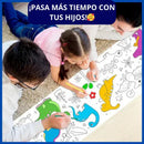 InfiniteColors™🎈 | Rollo de dibujo para niños de 3 metros 🌈