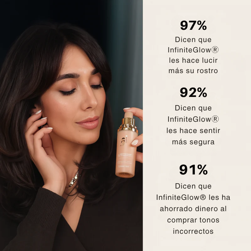 InfiniteGlow™ [Base de maquillaje sérum 4 en 1 premium]