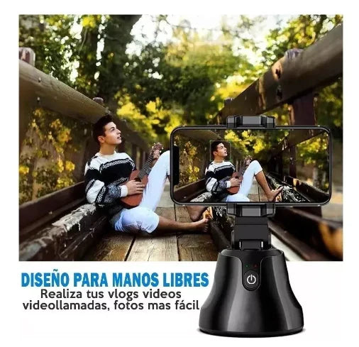 Auto Tripod 360™ |  Soporte inteligente con Bluetooth para smartphone 📱